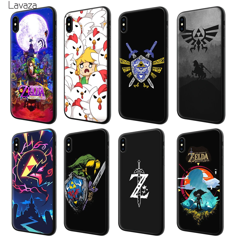 Мягкий чехол Lavaza Legend of Zelda для Apple iPhone 6 6S 7 8 Plus 5 5S SE X XS MAX XR TPU | Мобильные телефоны и