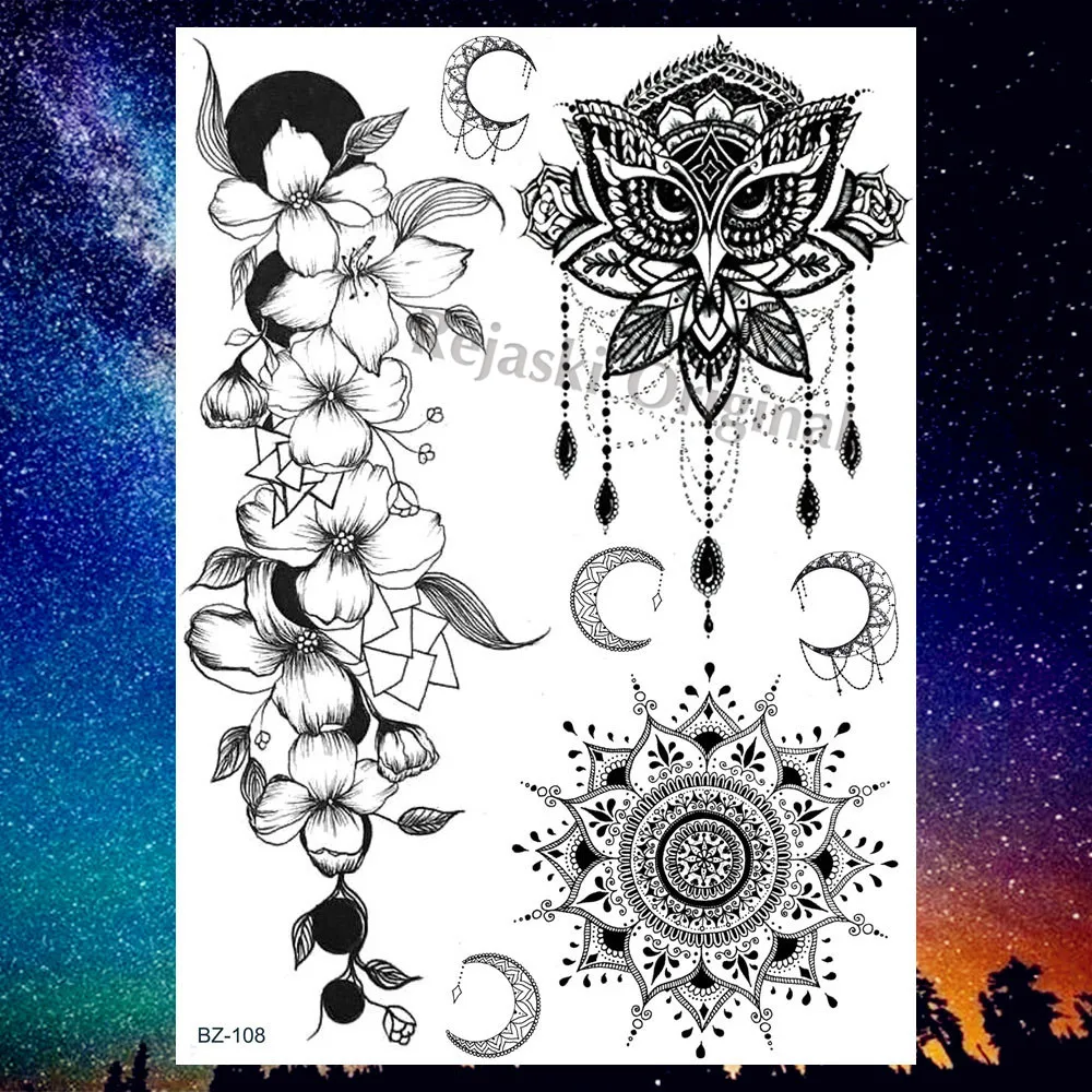 REJASKI временная татуировка для детей с милыми героями мультфильмов лисами