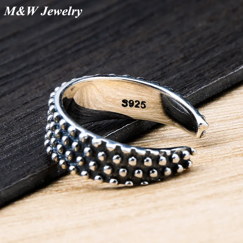 925 тайские серебряные кольца аксессуары Личность Ретро тайский серебряный для