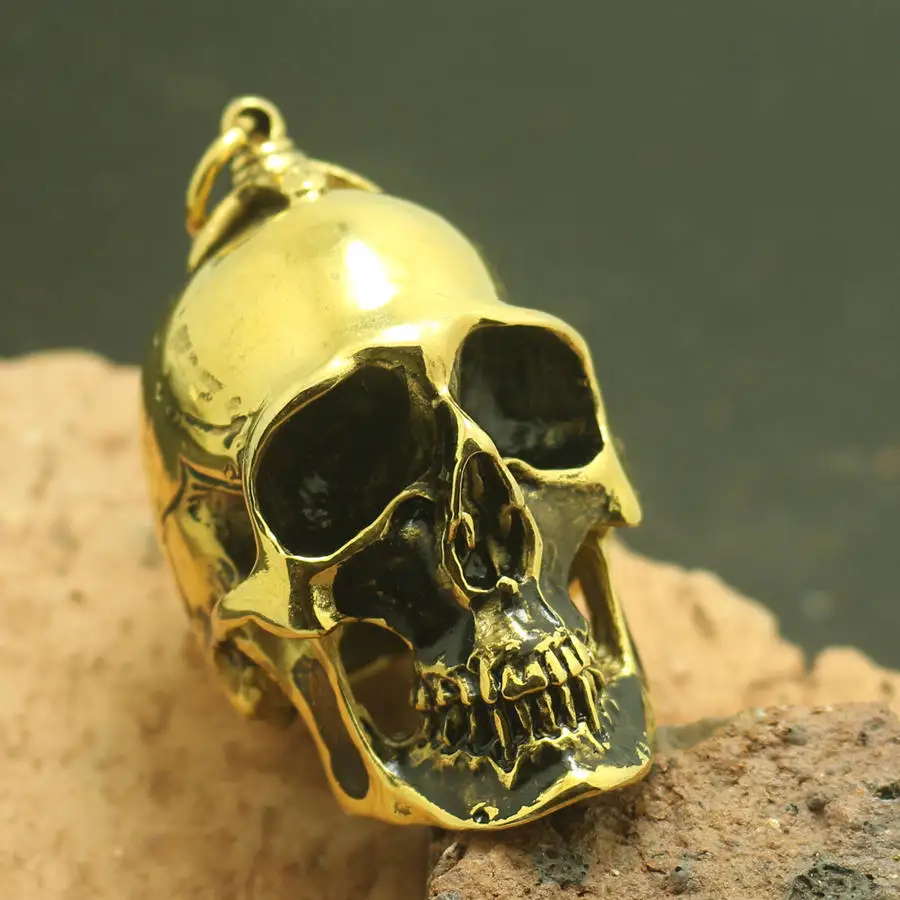 Цепь из нержавеющей стали 316L с подвеской в виде черепа | Украшения и аксессуары