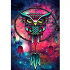DIY специальные Алмазная картина Сова Специальный в виде совы dimaond вышивка полный дрель Алмазная картина Сова мозаика Полный Круглый дрель