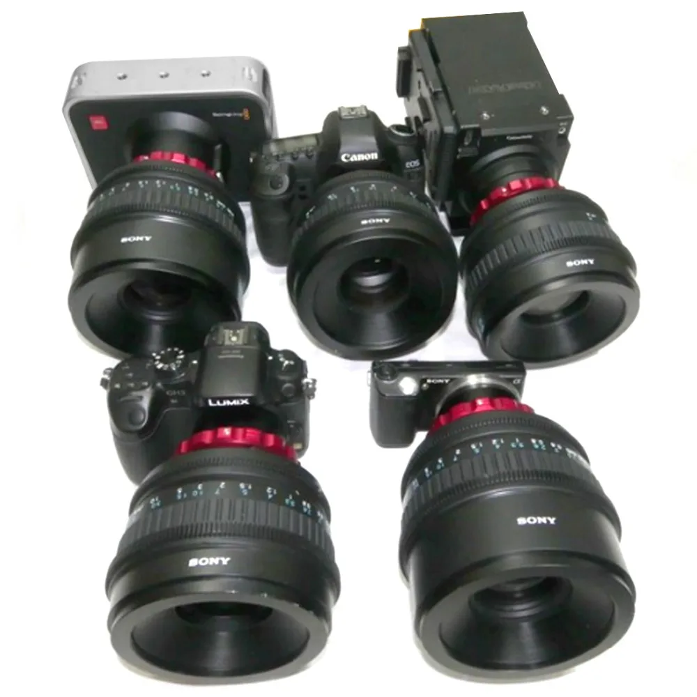 Кольцо адаптер для объектива PL Shot to Micro 4/3 камер Panasonic GF GH BMPCC MFT BMCC BMPC M43|Адаптеры