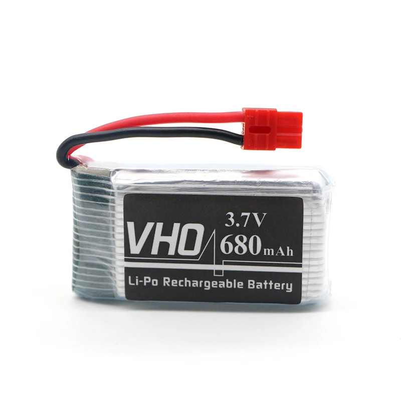 VHO 2 шт. 3.7 В 680 мАч Батарея SYMA X5HC X5HW RC Quadcopter Запчасти Камера Drone Аксессуары| |