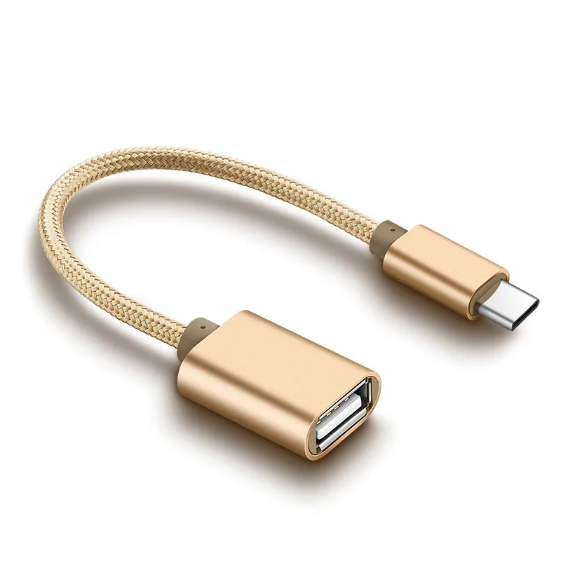 Фото USB C адаптер OTG кабель Type к 3 0 2 Thunderbolt для Samsung One Plus MacBook USBC OTG|Переходники и адаптеры|