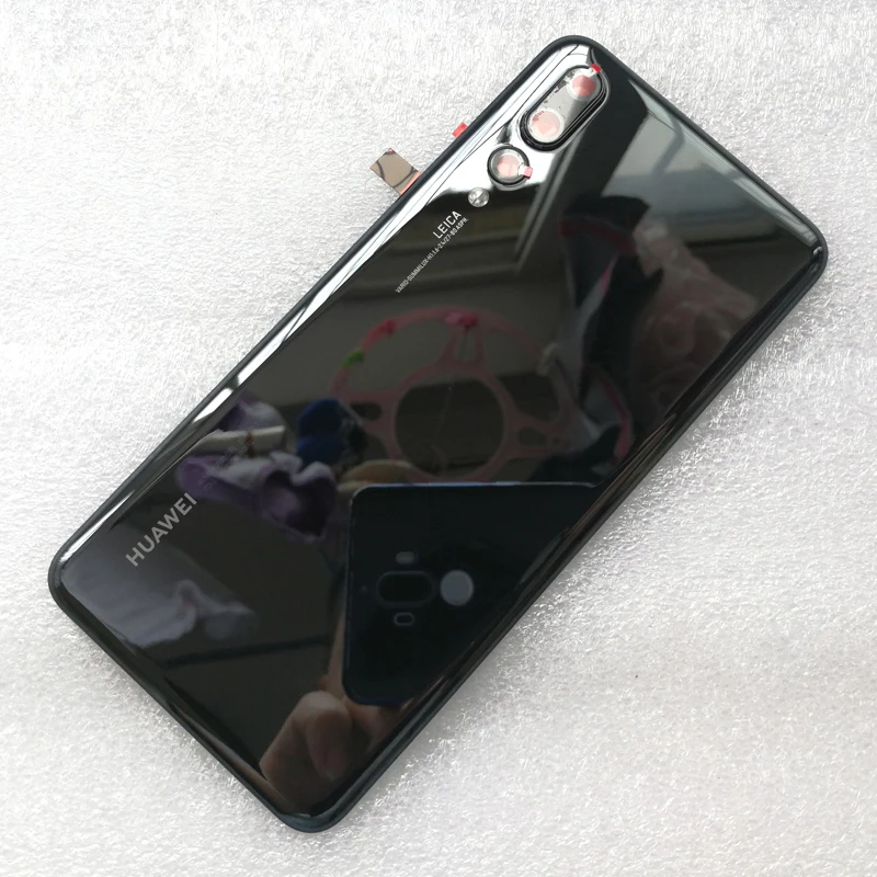 Задняя крышка из закаленного стекла для Huawei P20 Pro запасные части задняя