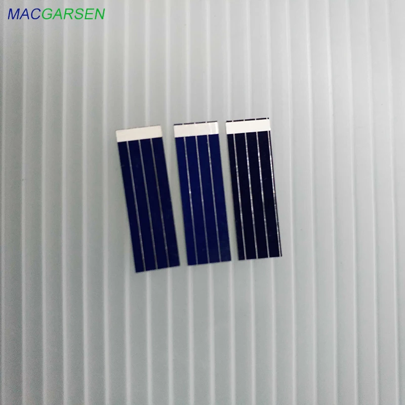 MACRAGSEN 100 шт Солнечная панель 0 5 В фотоэлектрическая портативная солнечная батарея