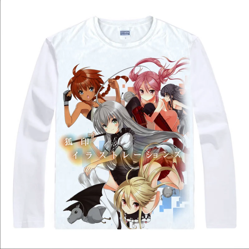 Аниме футболка Coolprint Nyaruko san с надписью Другой ползающий хаос футболки в разных