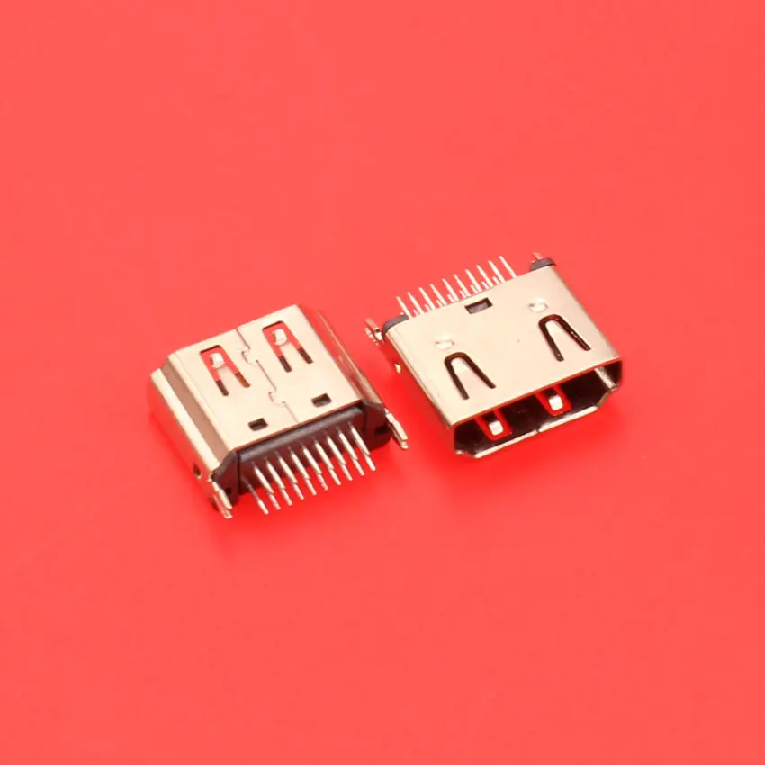 Cltgxdd HDMI гнездовой разъем 19-контактный интерфейсный 2 ряда (10pin 9pin) 180 градусов