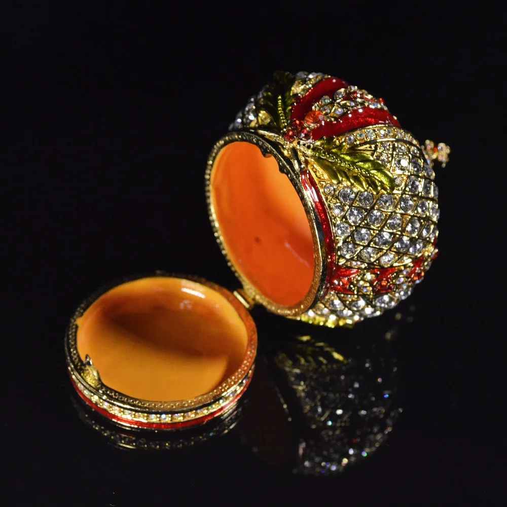 QIFU New Arrive Crystal Red Crown Beautiful Handmade Luxurious for Home Decor | Дом и сад