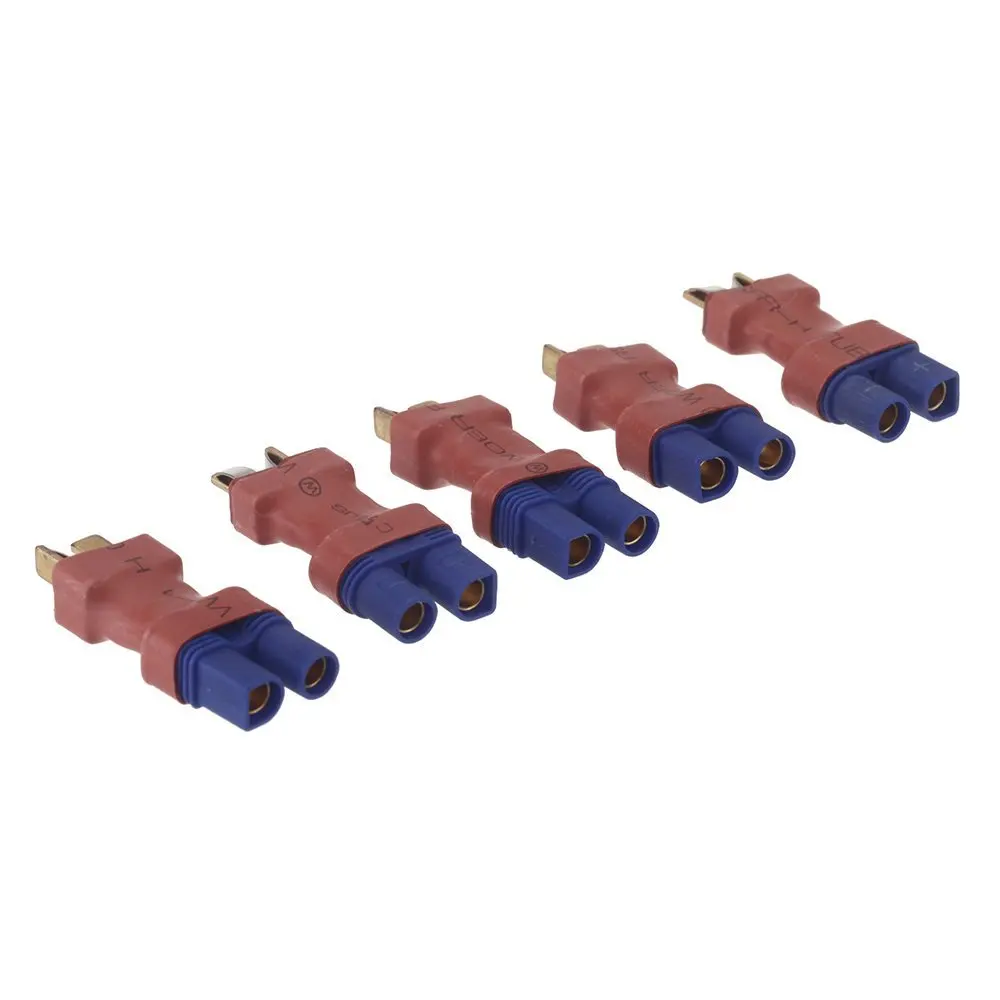 Deans Style EC3 Штекерный разъем типа T 5 шт. красный синий|ec3 male|ec3 plugec3 connector |