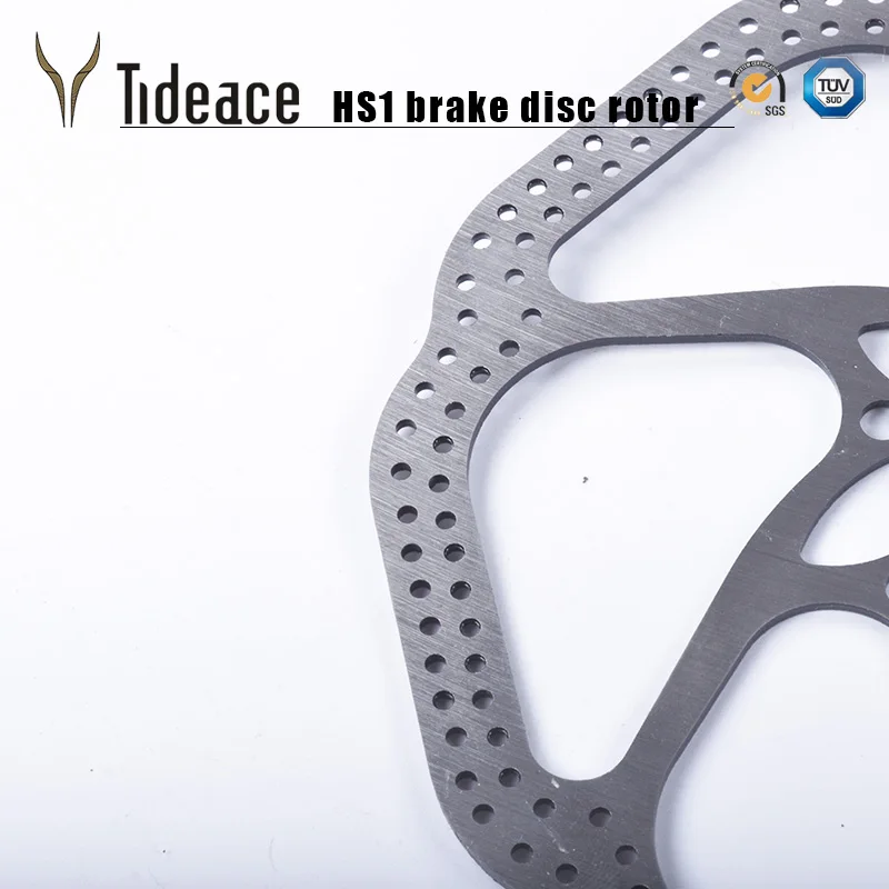 Фото Tideace HS1 стальной тормозной тормоз роторов для велосипеда mtb Гидравлический дисковый тормоз для горного велосипеда №5