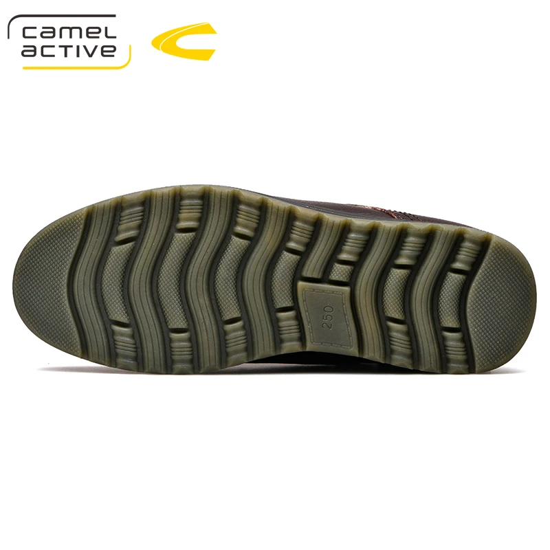 Camel Active/новые кожаные мужские ботинки, осенне-зимние ботильоны, модная обувь, обувь на шнуровке, мужская обувь для верховой езды, зимние ботинки высокого качества