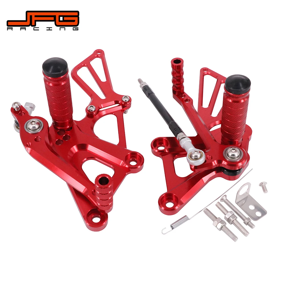 Регулируемые подножки для мотоцикла CNC педалей HONDA CBR250RR CBR300R CB300F 2011 2017 NSR50