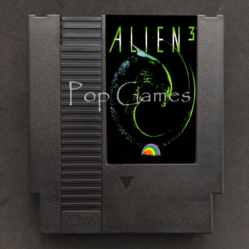 

Игровой картридж Alien 3 72 Pin для 8-битной игровой консоли, бесплатный язык на английском языке