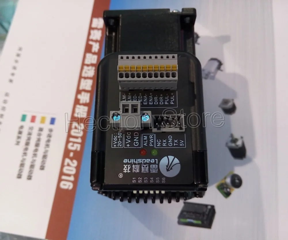 Новый двигатель Leadshine Close Loop интегрированная система motot NEMA 23 с 1000 датчиком и