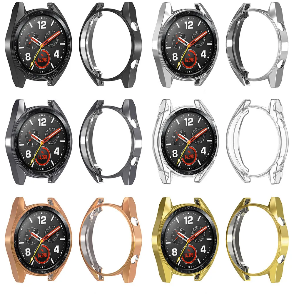 Мягкий силиконовый чехол из ТПУ для Huawei Watch GT защитный смарт часов HUAWEI 2 Pro 2Pro