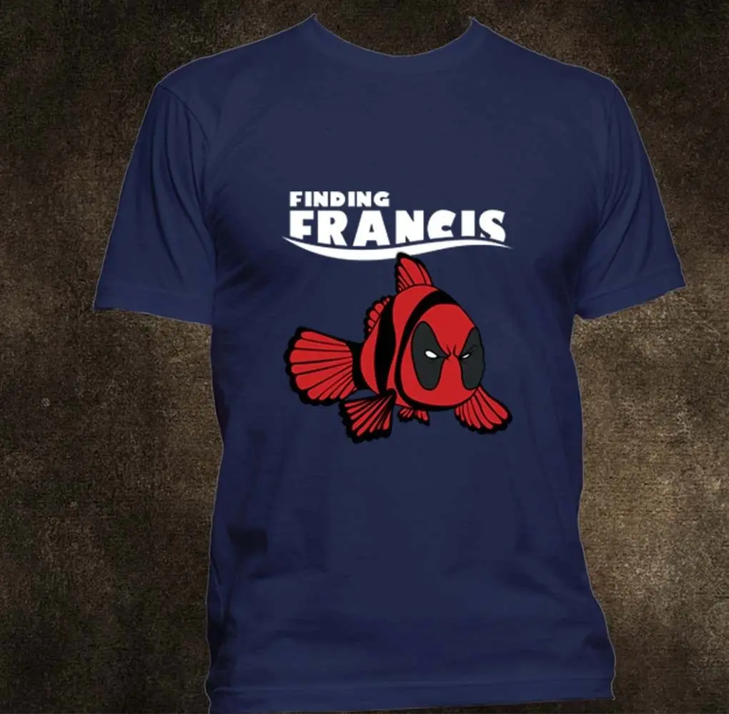 2019 Fashion New Deadpool Finding Francis Funny Nemo Dory Black T-Shirt Size S - 3Xl Tee Hoodie | Мужская одежда
