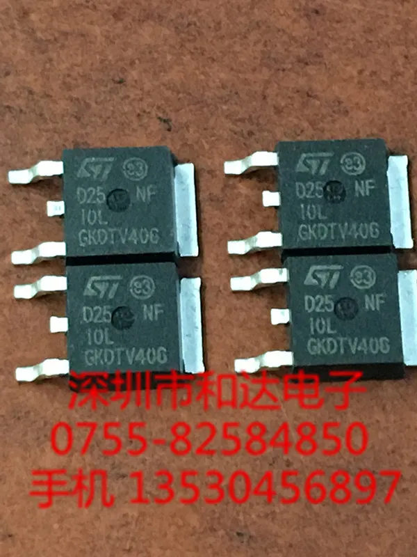 Новые и оригинальные STD25NF 10L D25NF TO 252 100 В 25A Горячие продажи интегральных схем|integrated