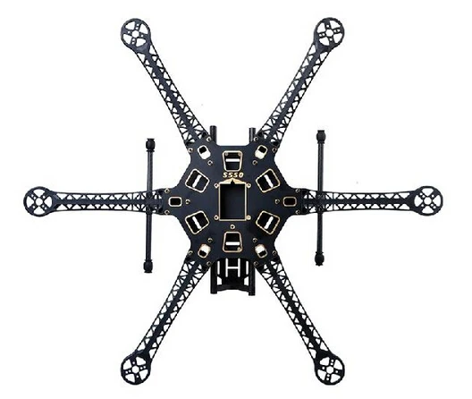 HMF S550 PCB центральная плата углеродное волокно шасси RC Hexacopter/шестиосная