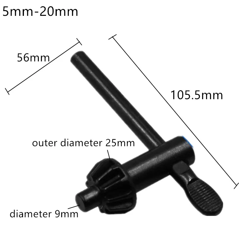 5mm-20mm 6 размеров Многофункциональный патрон для электрической дрели Ключи гаечный ключ бытовые электрические инструменты аксессуары - Цвет: 5mm-20mm