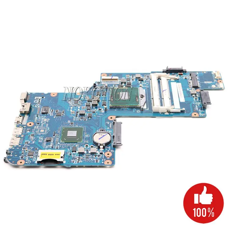 NOKOTION Фирменная новая материнская плата для ноутбука Toshiba Satellite L850 C850 C855 H000052740 H000052730 материнская плата HM70 DDR3 Бесплатный процессор