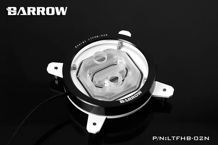 Barrow LTFHB-02N для водяного блока процессора Lga115x LRC RGB v1 акриловый 0 2 мм микрорежущий