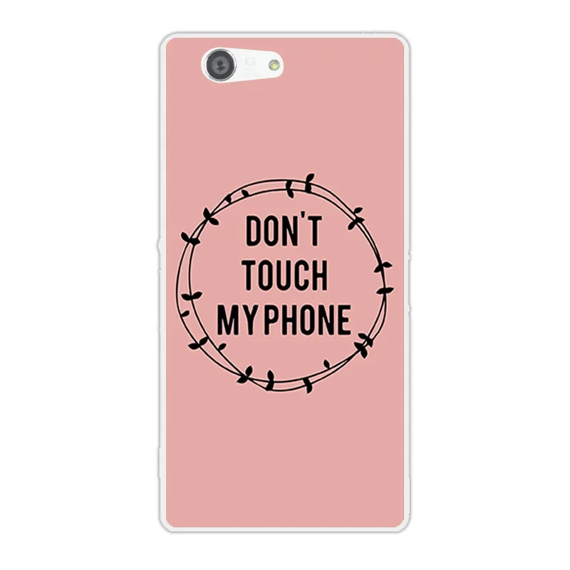 Case for Sony Xperia Z3 Compact / Mini Back Transparent Silicone Soft TPU Zebra Cover For Phone Cases | Мобильные телефоны и