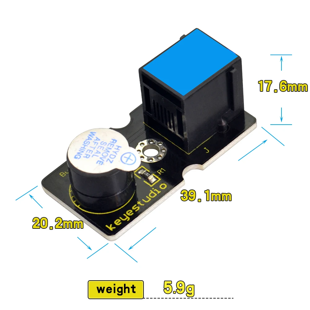 Keyestudio RJ11 простое подключение активный зуммер для Arduino STEAM | Компьютеры и офис