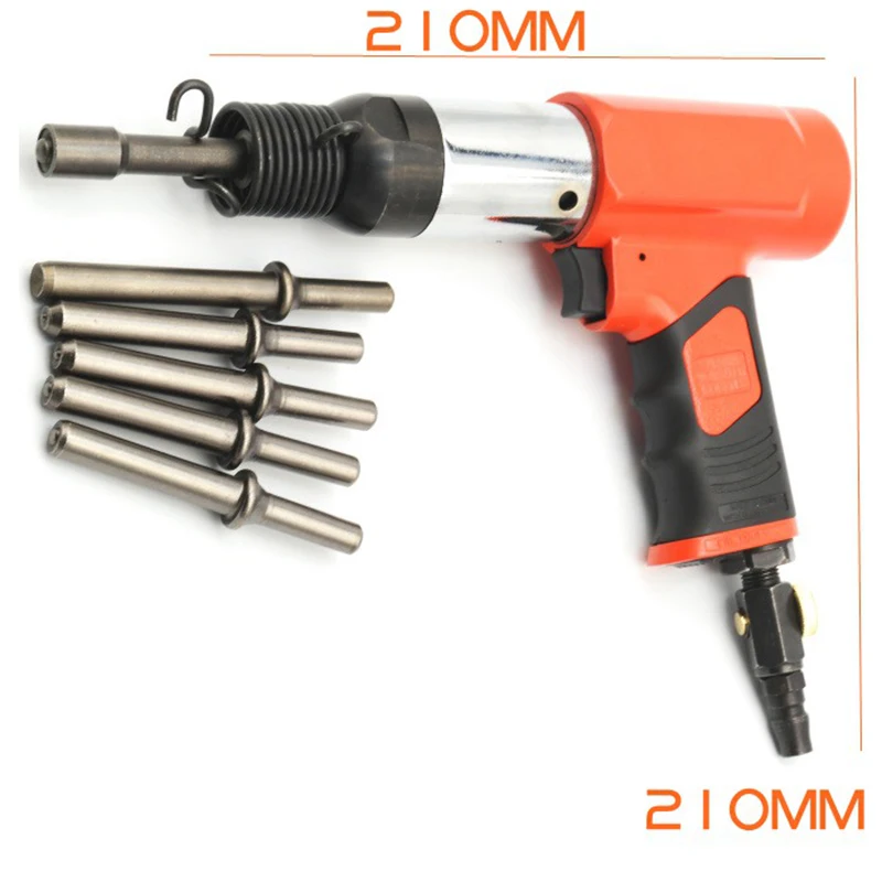 Pneumatic Riveter Street Traffic Signs Advertisement Nameplate Air Rivet Tool 3-8MM Screw Nut Riveting Hammer Y | Инструменты