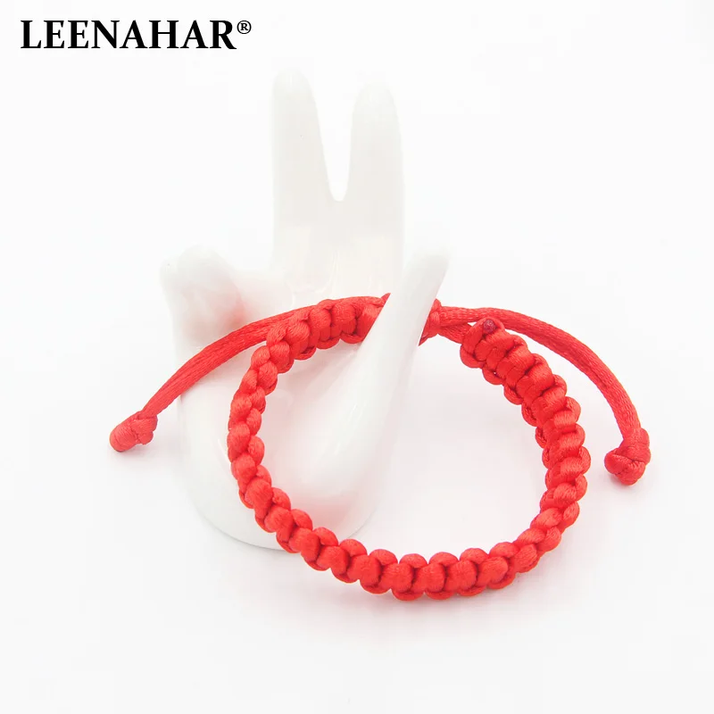 LEENAHAR 2018 Kabbalah Red Lucky String Оптовая Продажа 10 шт. китайские красные string Браслеты