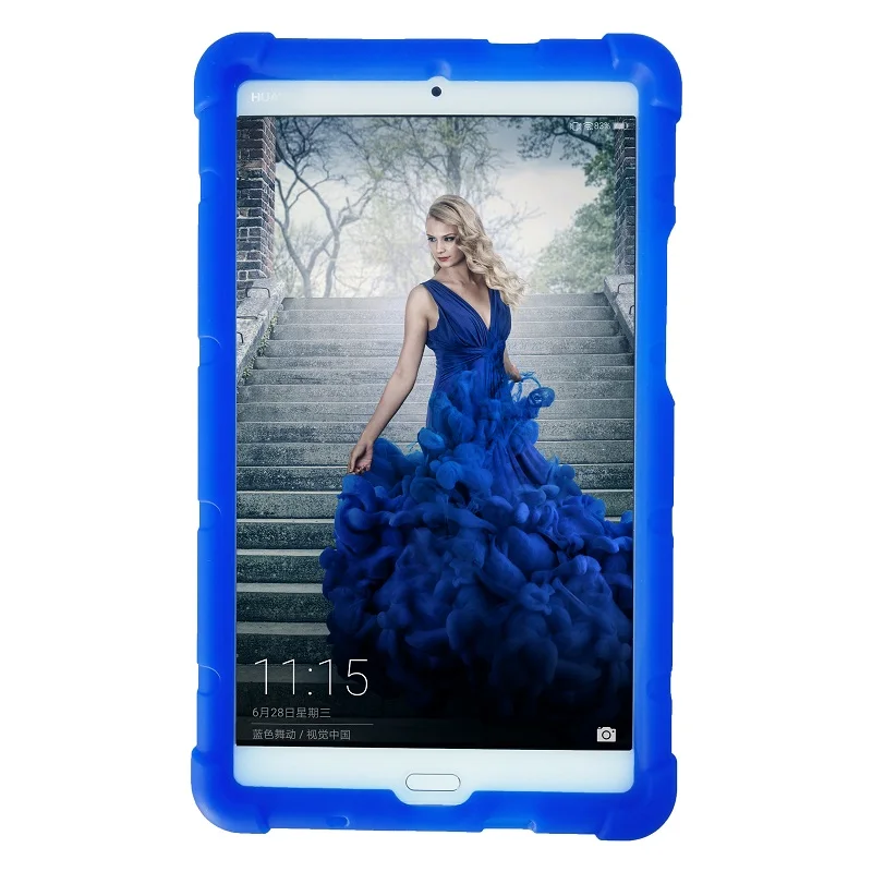 MingShore для Huawei MediaPad M3 8 4 ''бампер BTV-DL09-A-B-G-W09 планшет Силиконовый прочный Чехол |