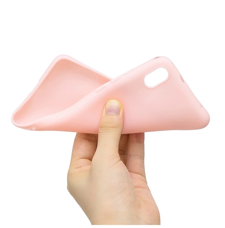 Резиновый ТПУ силиконовый чехол для Xiaomi Redmi 7A карамельный цвет Мягкий ТПУ задняя крышка для Coque Xiomi Xiaomi Redmi 7A 7 A Redmi7A чехол