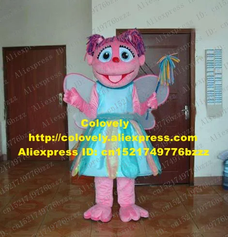 Красивый розовый голубой костюм талисман в виде Потертого медвежонка Mascotte Улица