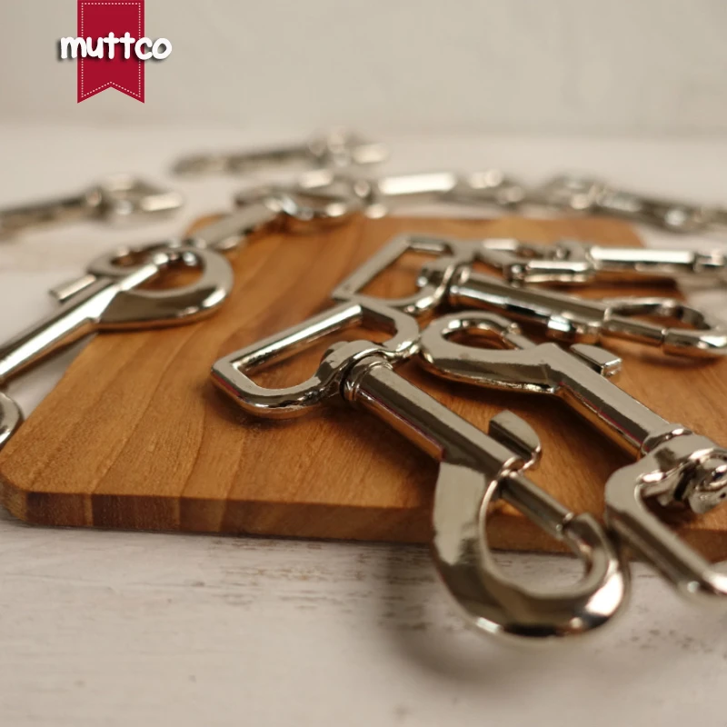 20 шт./лот DIY поводок для собак серебристый 2 5 металлические застежки застежка