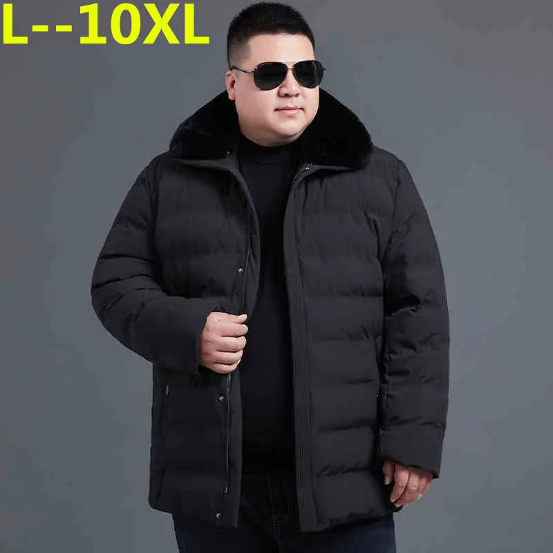 

Зимняя мужская куртка размера плюс 10XL 8XL 6XL 5XL FIT -25 'C, новинка 2018 года, парка, пальто для мужчин, теплый пуховик
