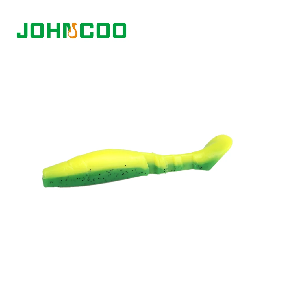 JOHNCOO 2017 новейшая Рыболовная Приманка 12 шт. двухцветная 7 5 см 4 г искусственные