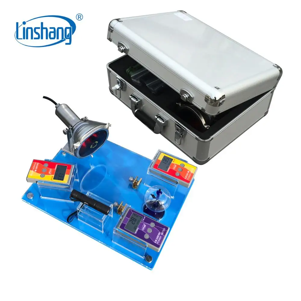 

Linshang FS2150 Solar Film Sales Kit spectrum detective kit demonstrate heat insulation reflection UV blocking rate IR rejection