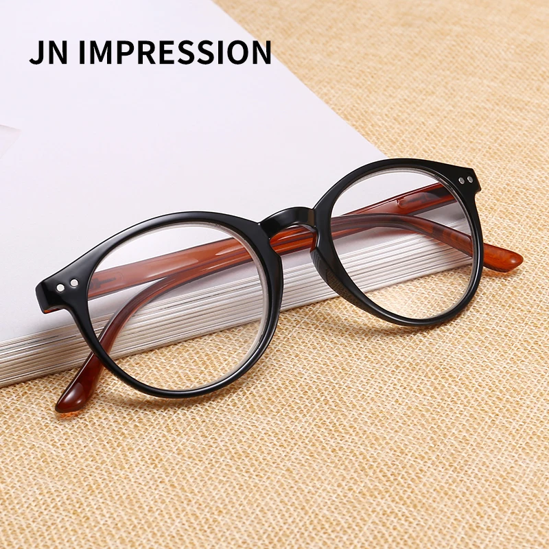 Модные новые ультралегкие очки для чтения мужчин и женщин классические J N T18139 |