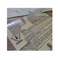 water resistant private white label electronics shelf label sticker esl