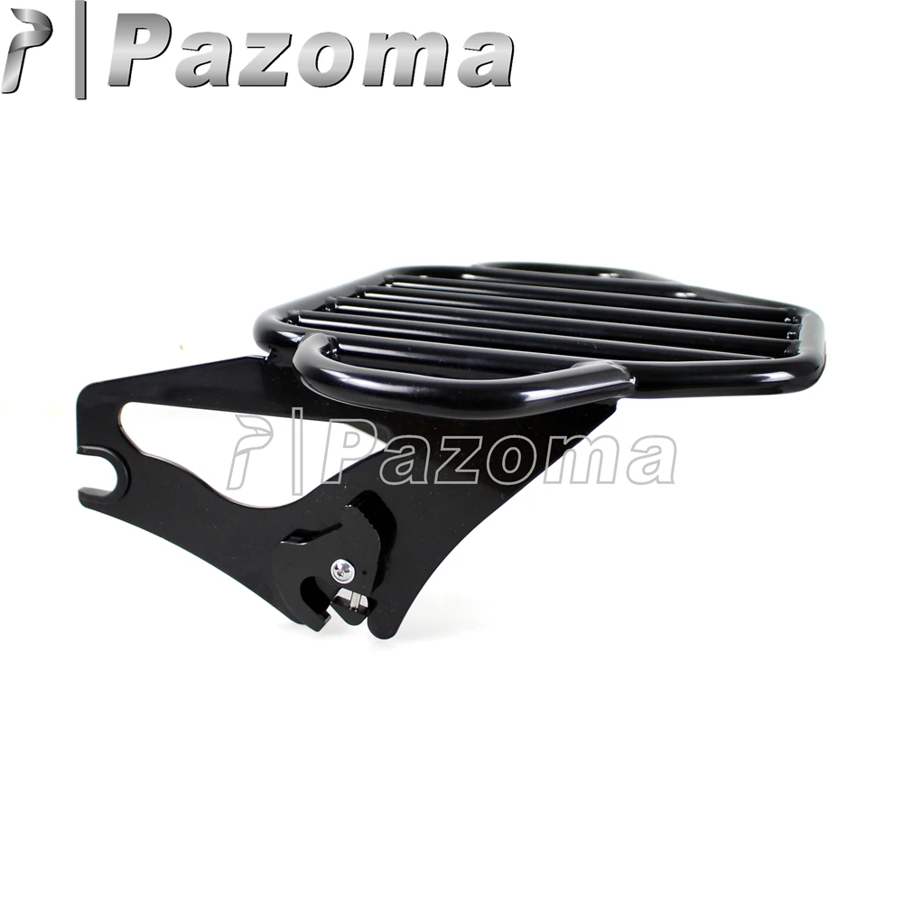 Черный Тур парк мотоцикл задний багажник крепящийся за сиденье стеллаж для