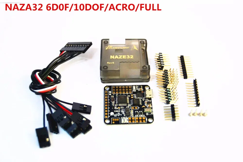 Плата управления полетом NAZE32 Rev6 10DOF / 6DOF Naze 32 и барометр компаса для мини Muticonpter FPV