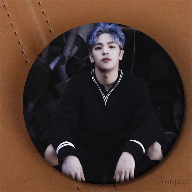 Youpop KPOP бродячий детский альбом I AM NOT StrayKids Феликс BangChan Хан I.N WOOJIN значок с фото булавки броши для одежды шляпа рюкзак
