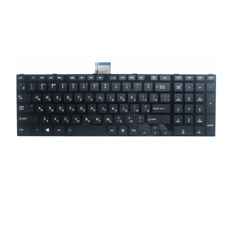 Русская клавиатура для ноутбука TOSHIBA C850 C855D C850D C855 C870 C870D C875 L875 L850D L855 L855D L870 L950 L950D L955