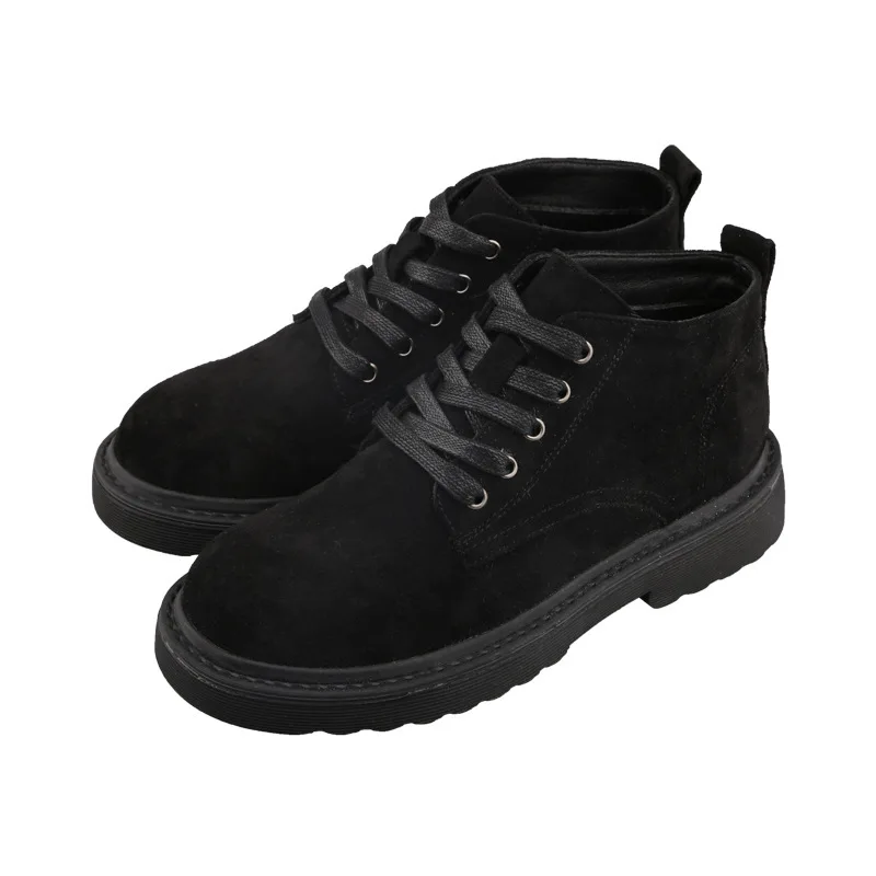 Новинка осени 2018 года Модная простая однотонная Повседневная обувь Женская в