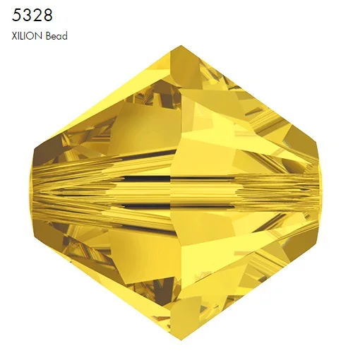MS Betti, хит 5328, 4 мм, простые Color1-250 бусины с ромбовидными конусами, кристаллы от Swarovski, свободные бусины, розничная, для изготовления ювелирных изделий - Цвет: 226 Lt Topaz Bicone