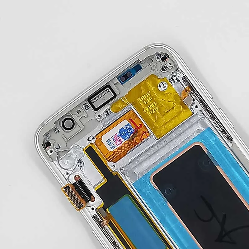 Супер OLED 5 &quotдля SAMSUNG GALAXY S7 Edge S7edge G935 G935F G935FD ЖК дисплей с рамкой сенсорный экран