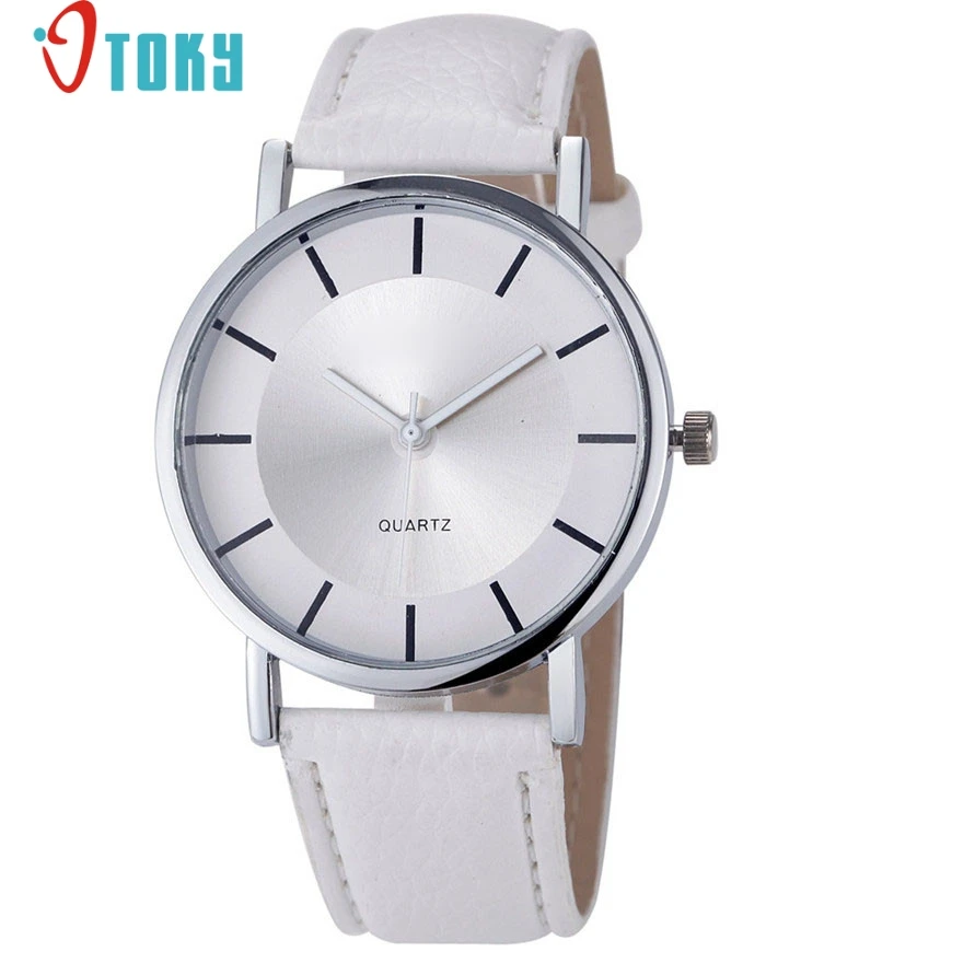 OTOKY Women Fashion Retro Red Dial Leather Analog Quartz Wrist Watch Watches DropShipping #0713 | Наручные часы