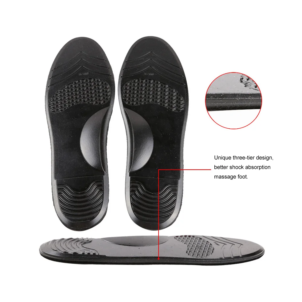 Silicone Insoles Pads Foot Arch Support Shock Absorbing Insoles Heel Spur No Slip Shoes Insoles Inserts Semelles Confort Zooltje