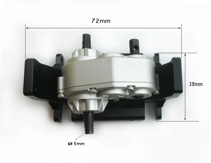 Модернизация Axial Rock Cralwer scx10 D90 крепление приводного вала с трансмиссионным