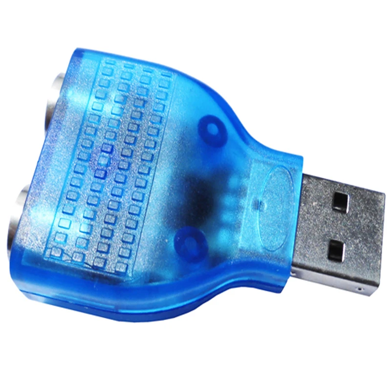 Мини USB для PS2 PS/2 конвертер сплиттер адаптер ПК клавиатуры мыши оптовая продажа
